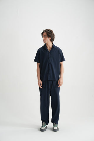 Navy Blue Trouser - Brackets