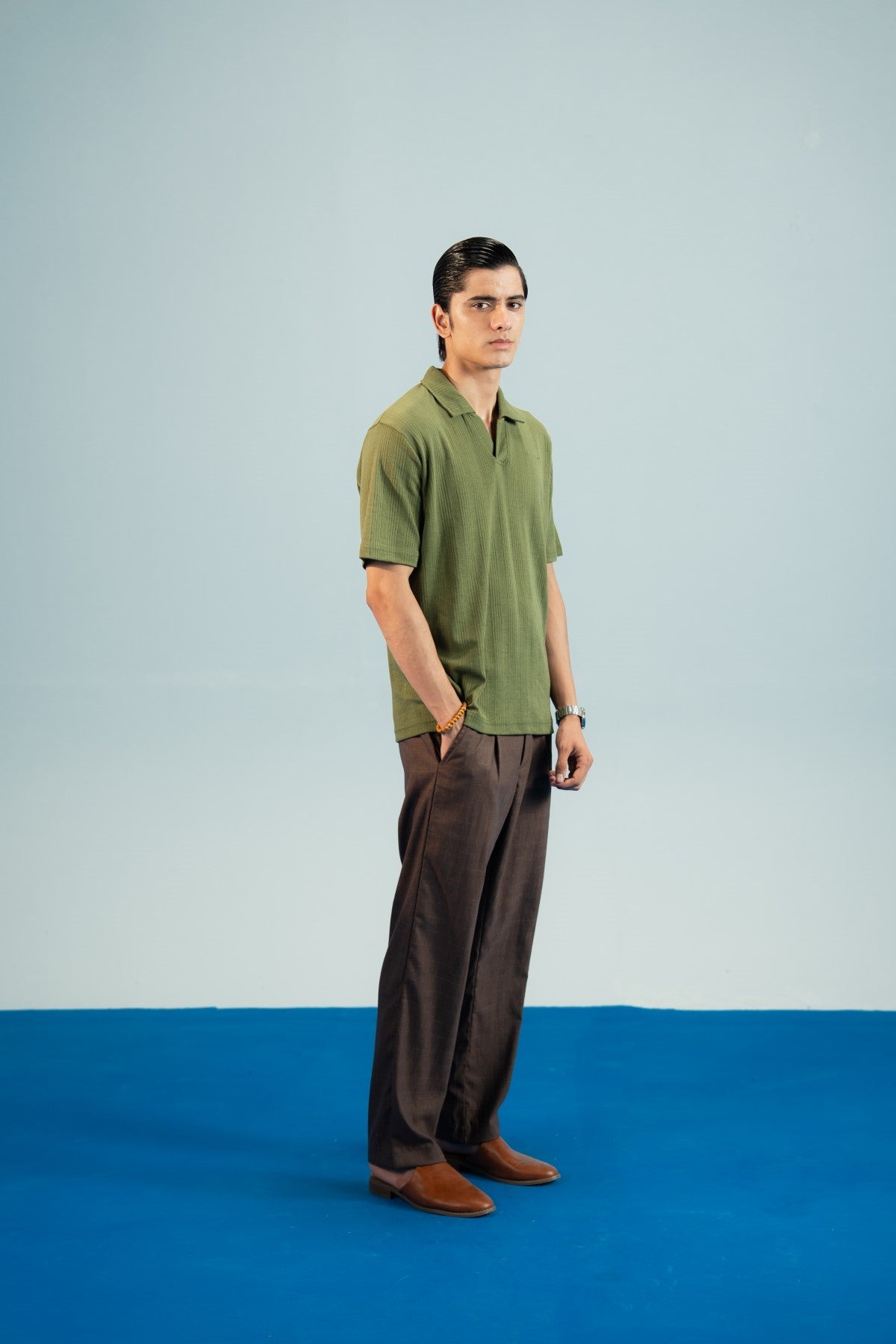 Bronze Green Polo Shirt