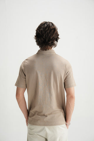 Pebble Brown Polo Shirt