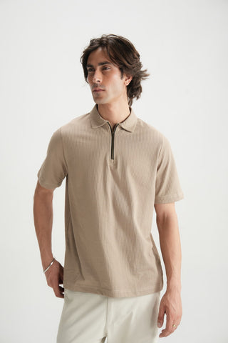 Pebble Brown Polo Shirt