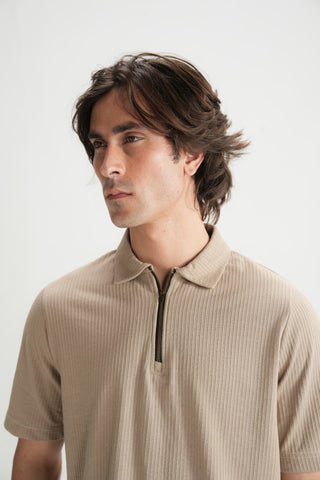 Pebble Brown Polo Shirt