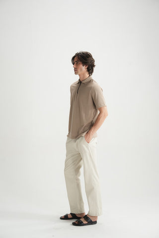 Pebble Brown Polo Shirt