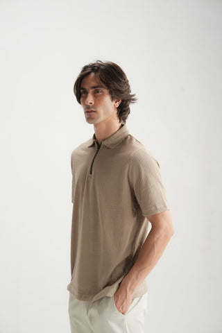 Pebble Brown Polo Shirt
