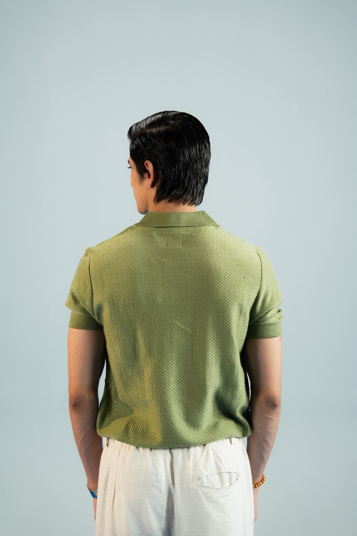 Seed Pearl Linen Trousers