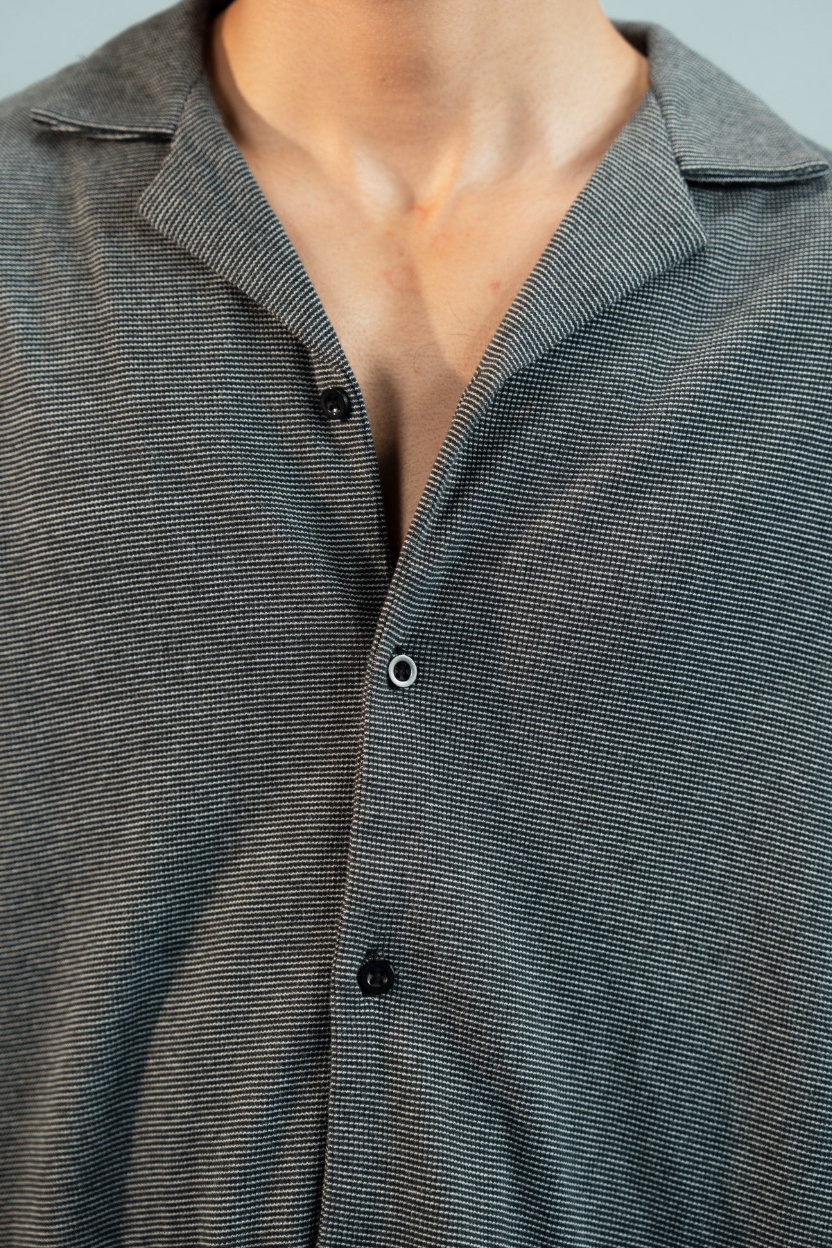 Black N White Jersey Resort Shirt Secondary image