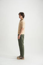 Almond Buff Jacquard Polo