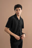 Resort Collar Shirt - Black