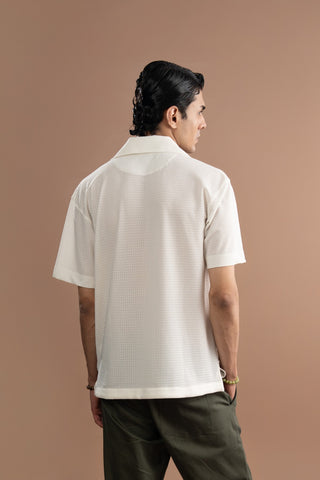 Resort Collar Shirt - White