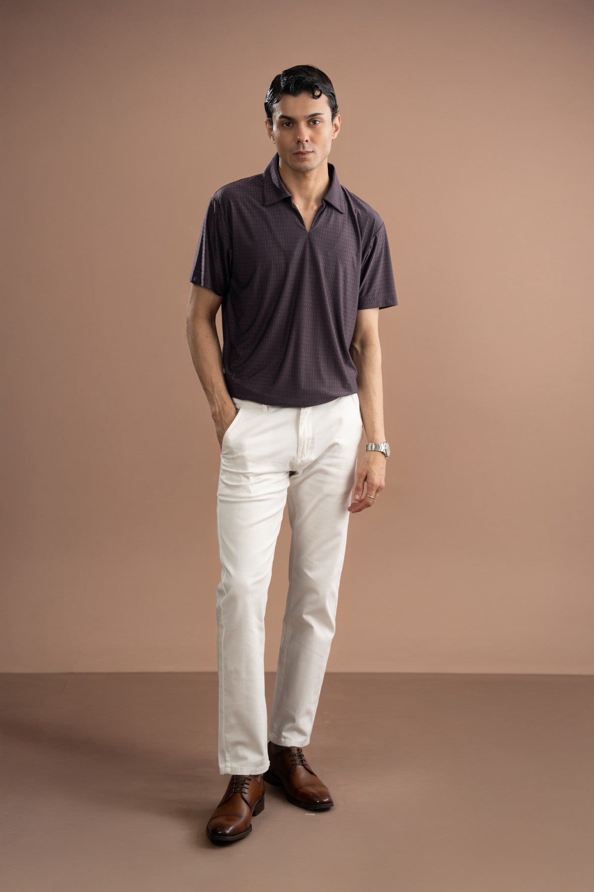 Polo Shirt - Plum