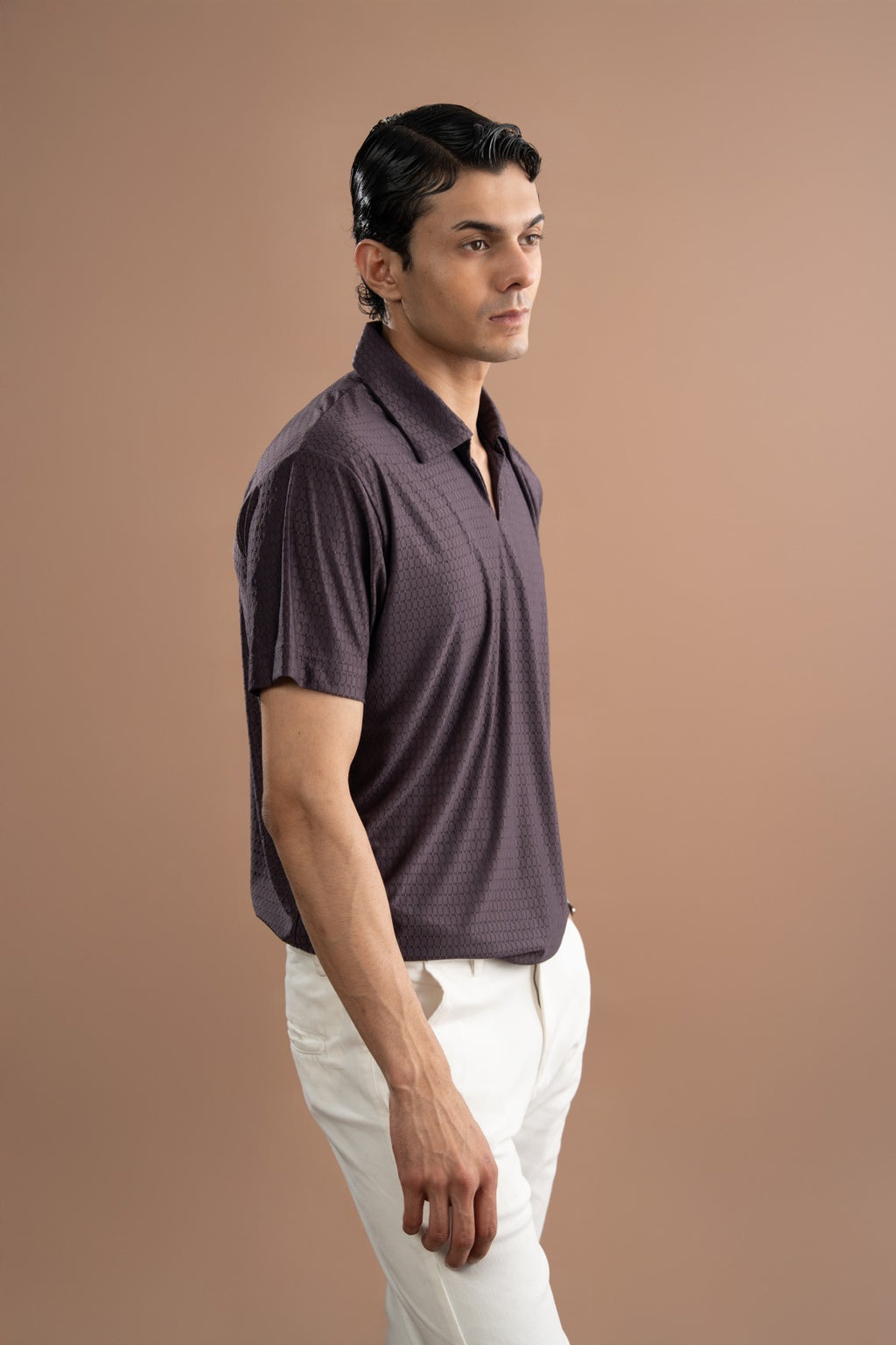 Polo Shirt - Plum