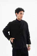 Suede Faux Bomber Jacket