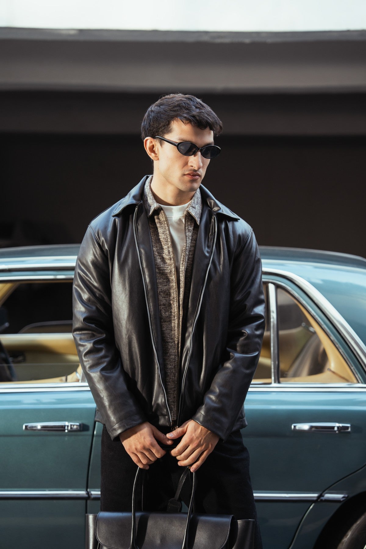 Leather Jacket - Black