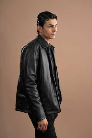 Leather Jacket - Black