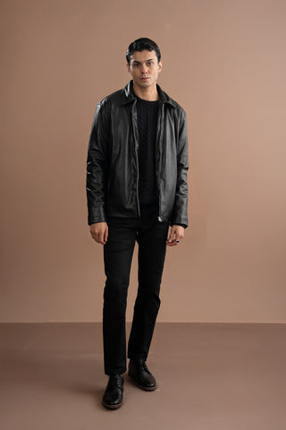 Leather Jacket - Black
