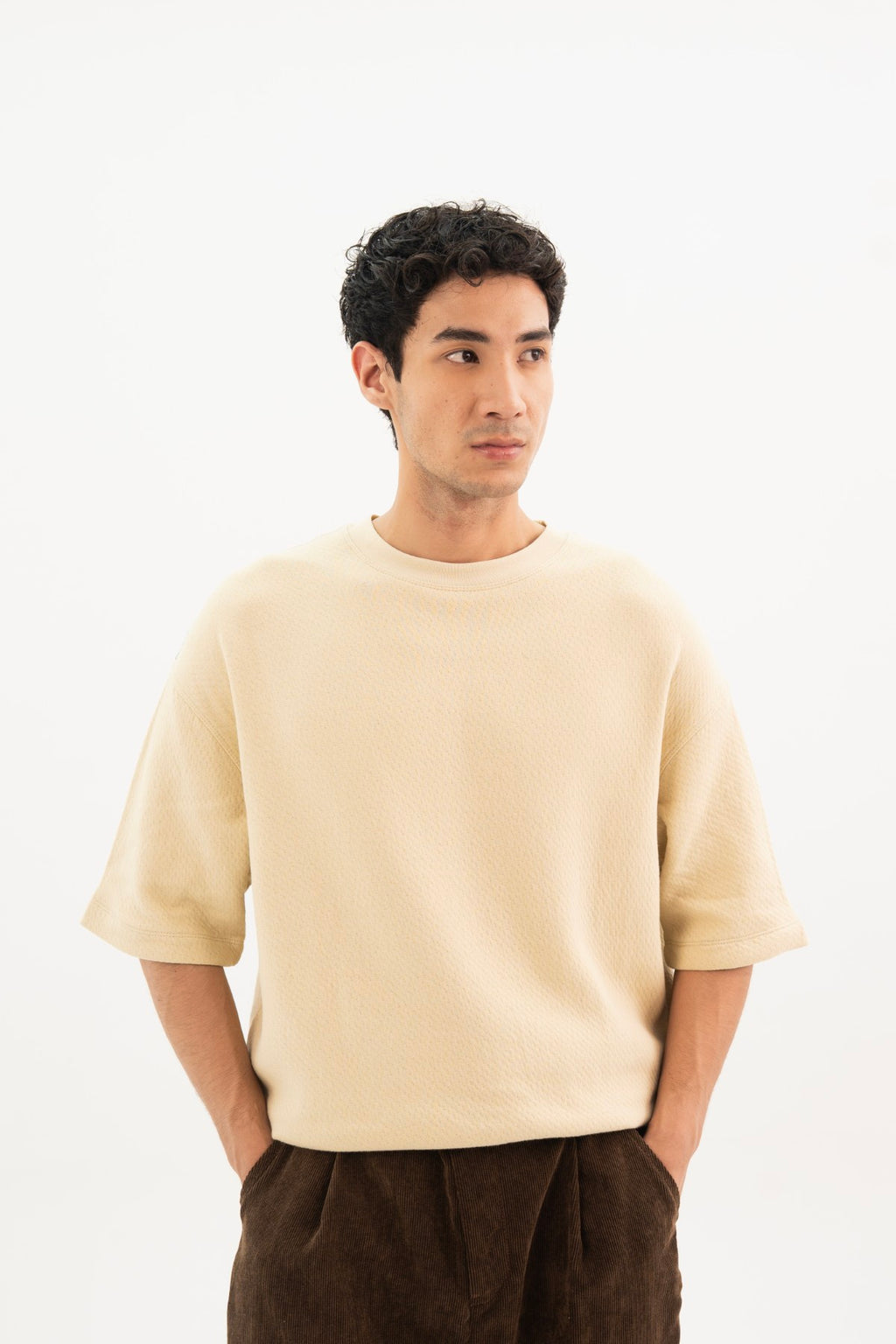 Wood Ash Jacquard Tee