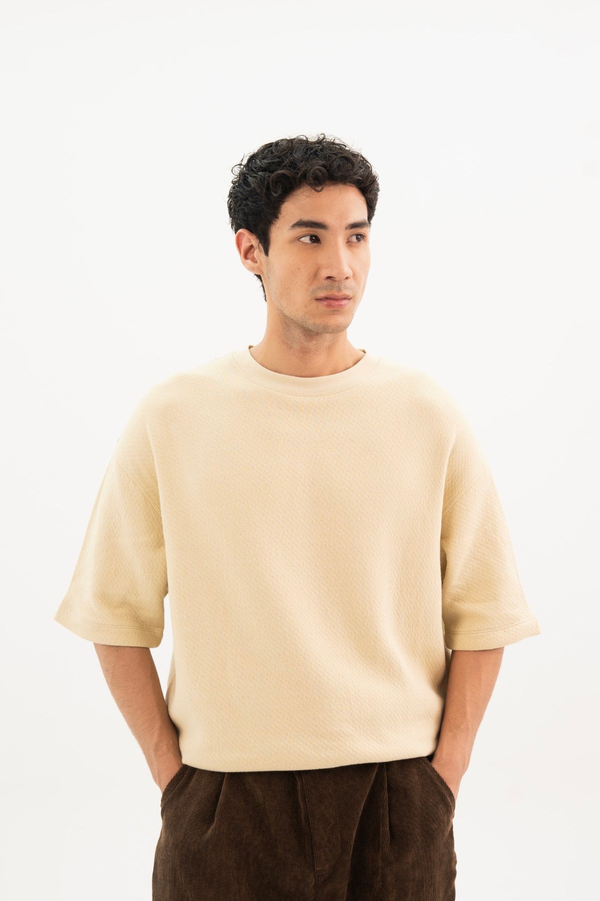 Wood Ash Jacquard Tee