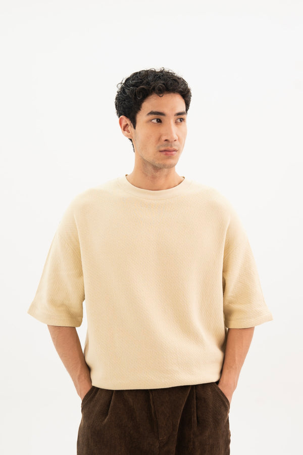 Wood Ash Jacquard Tee