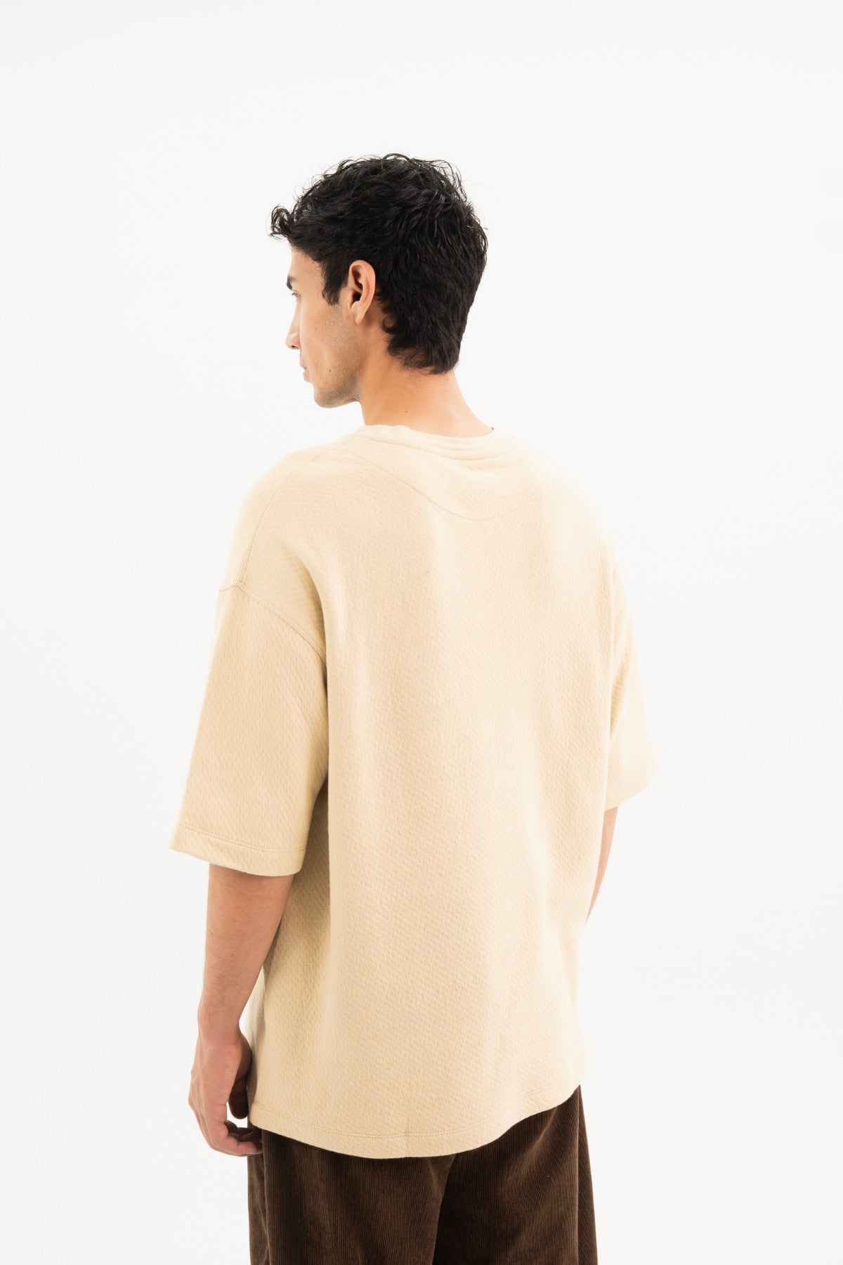 Wood Ash Jacquard Tee