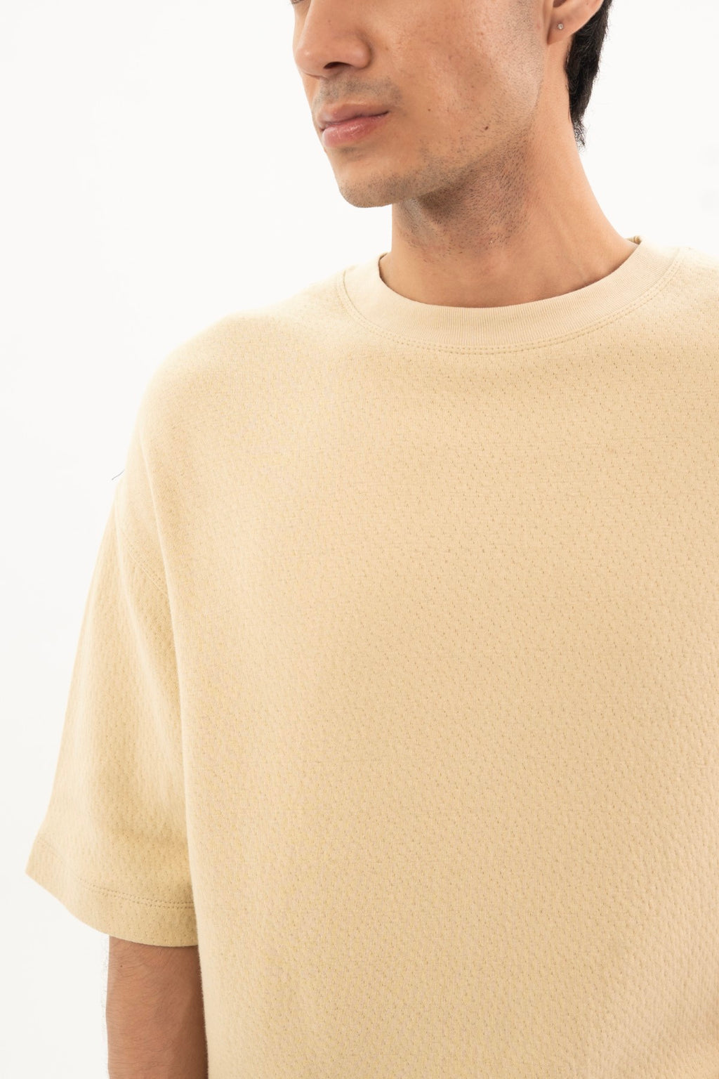 Wood Ash Jacquard Tee