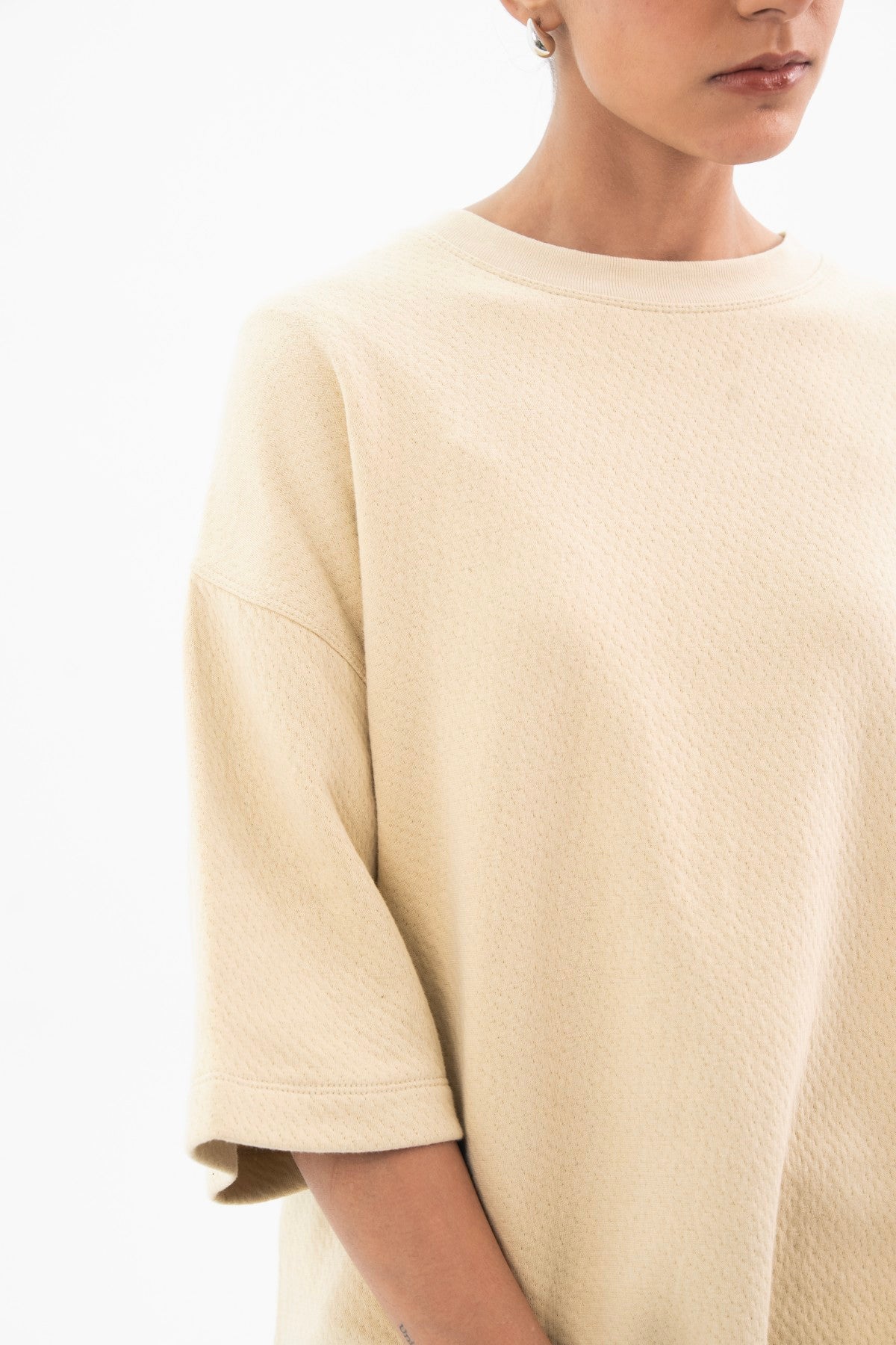 Wood Ash Jacquard Tee - Women Secondary image