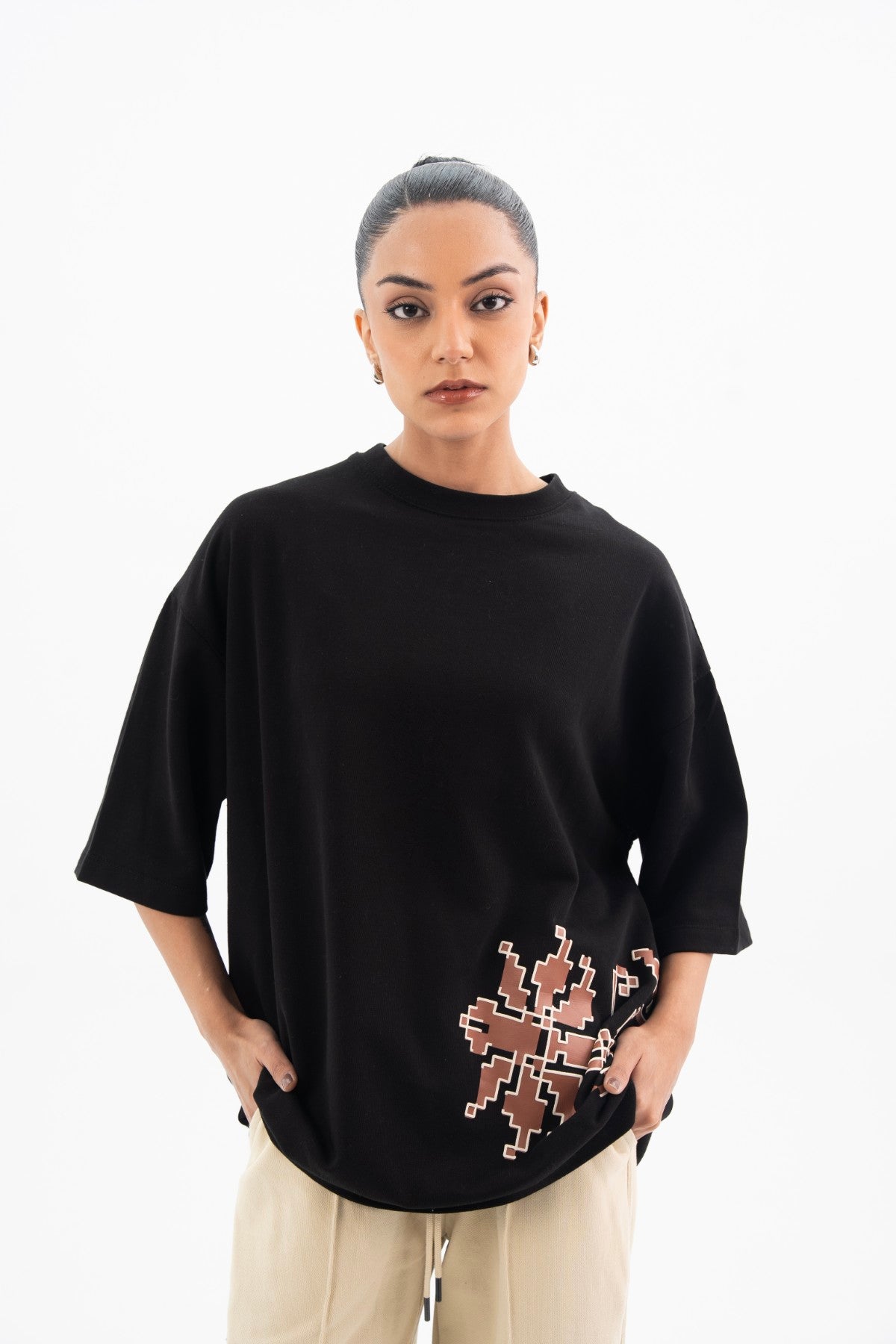 Puff Printed T-Shirt - Women