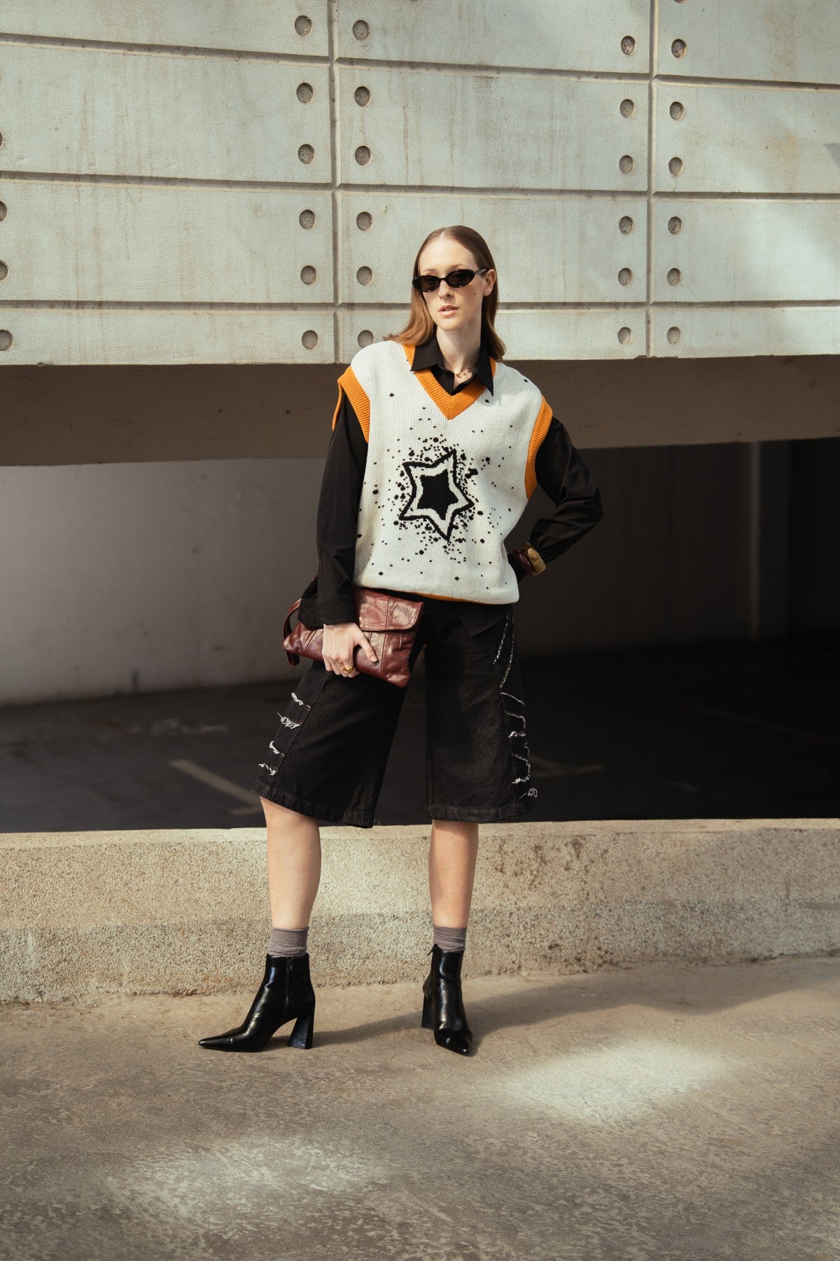 Starbust Sweater Vest - Women Secondary image