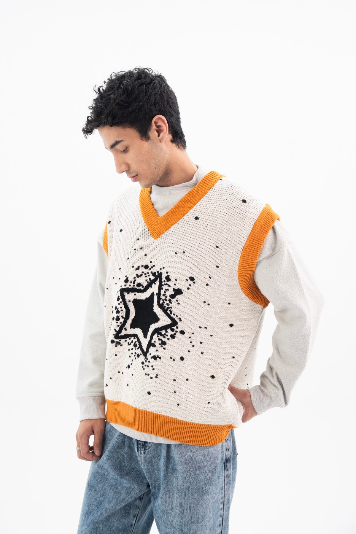 Starbust Sweater Vest Main image