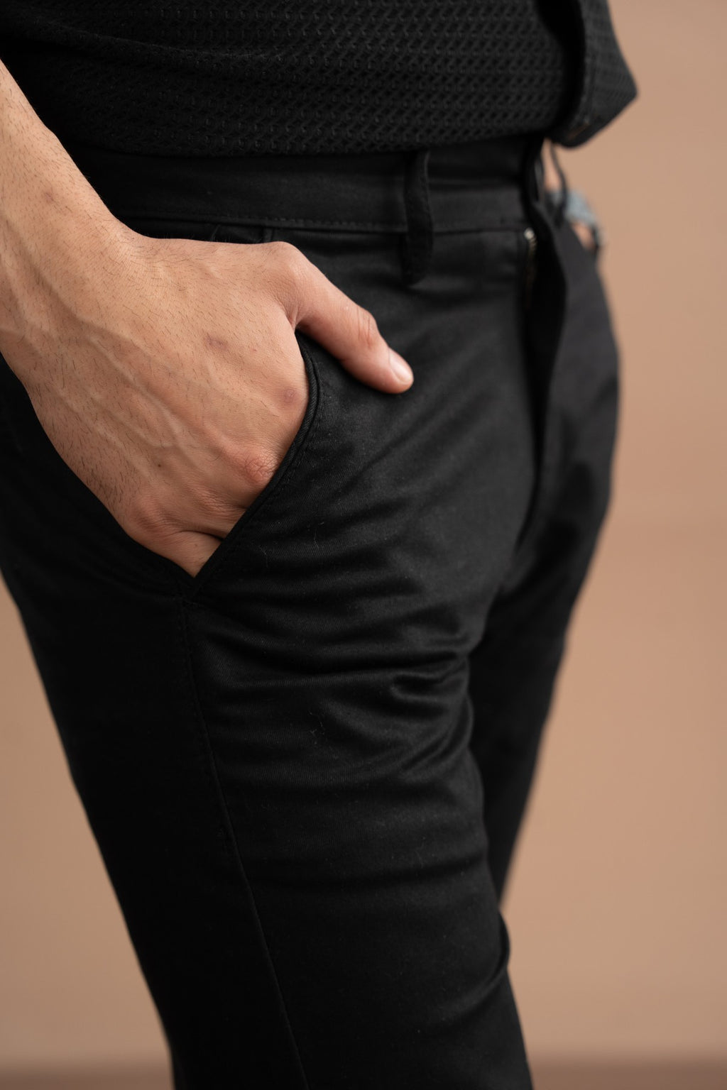Black  Chino Pants