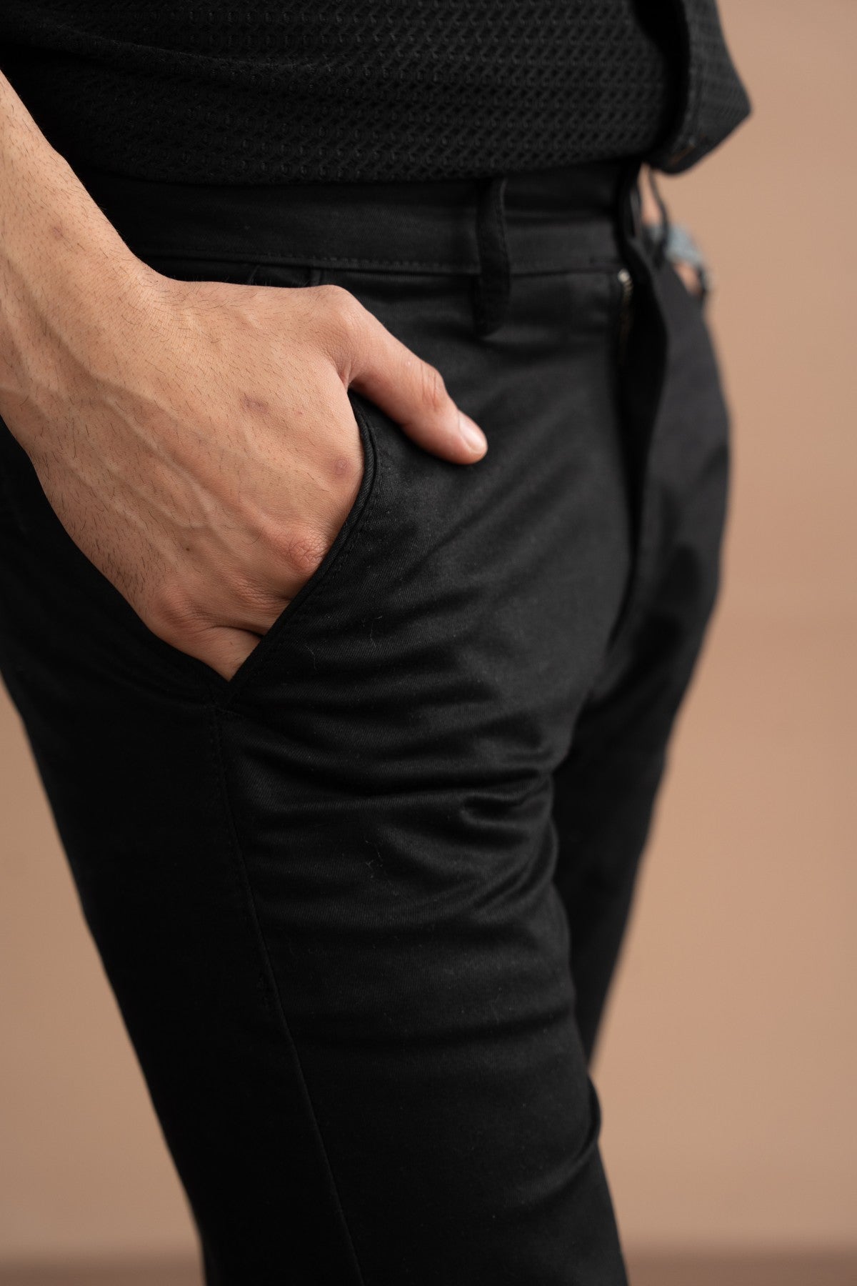 Black  Chino Pants