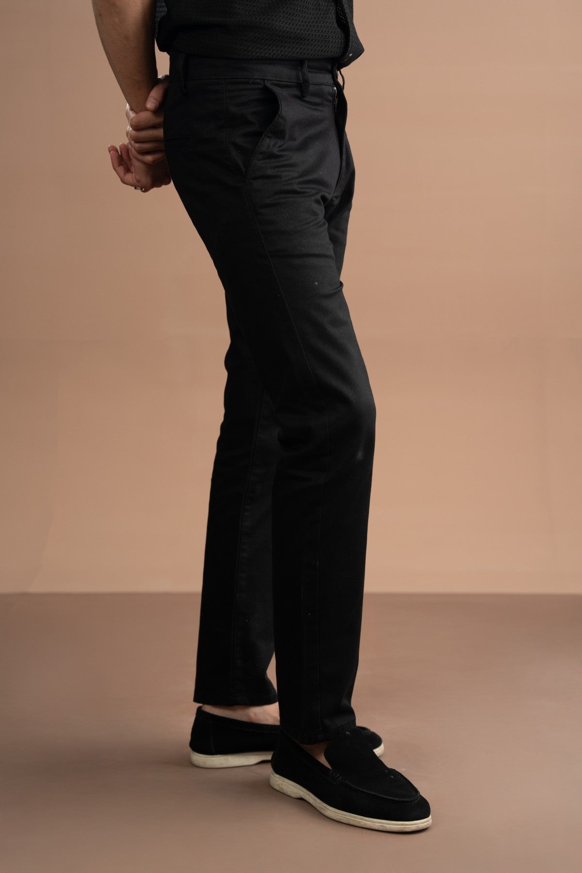 Black  Chino Pants