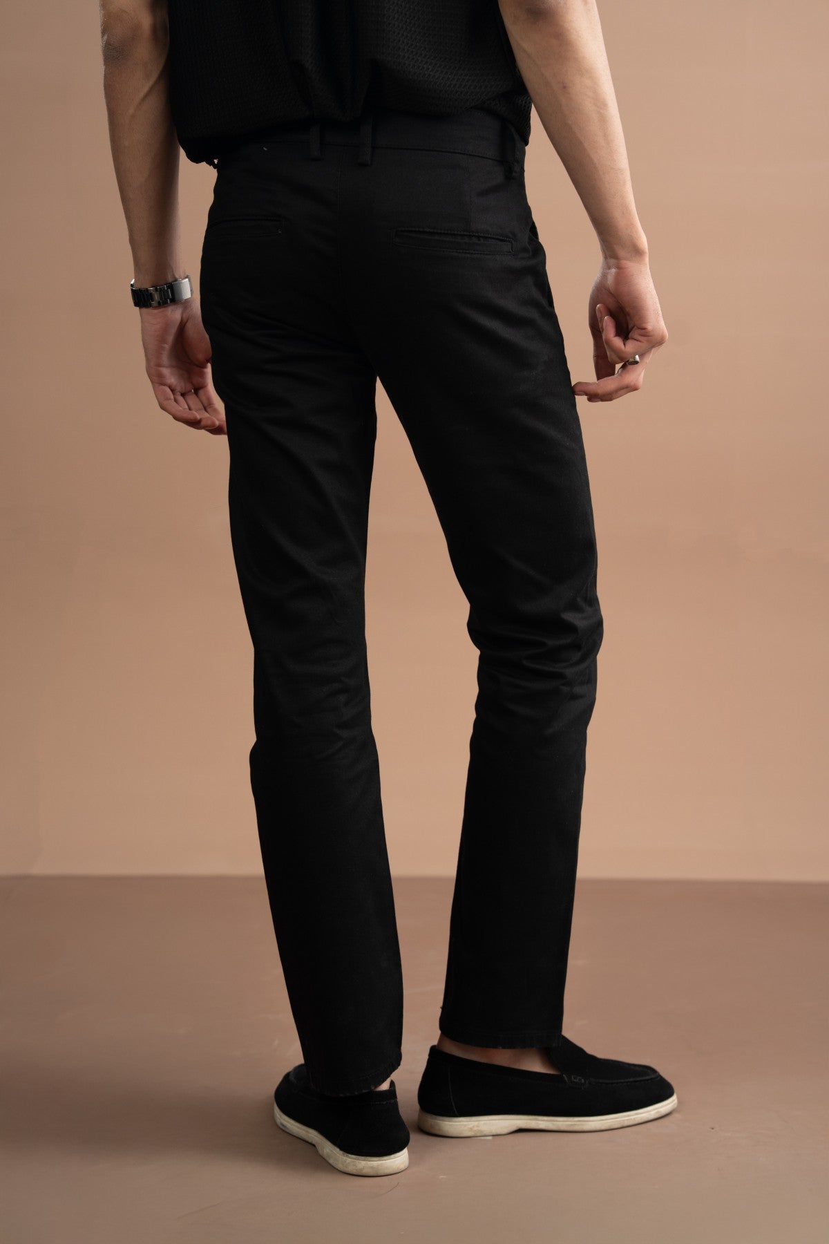 Black  Chino Pants