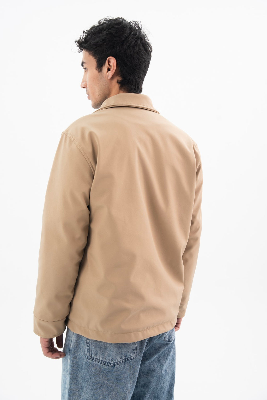 Beige Shacket