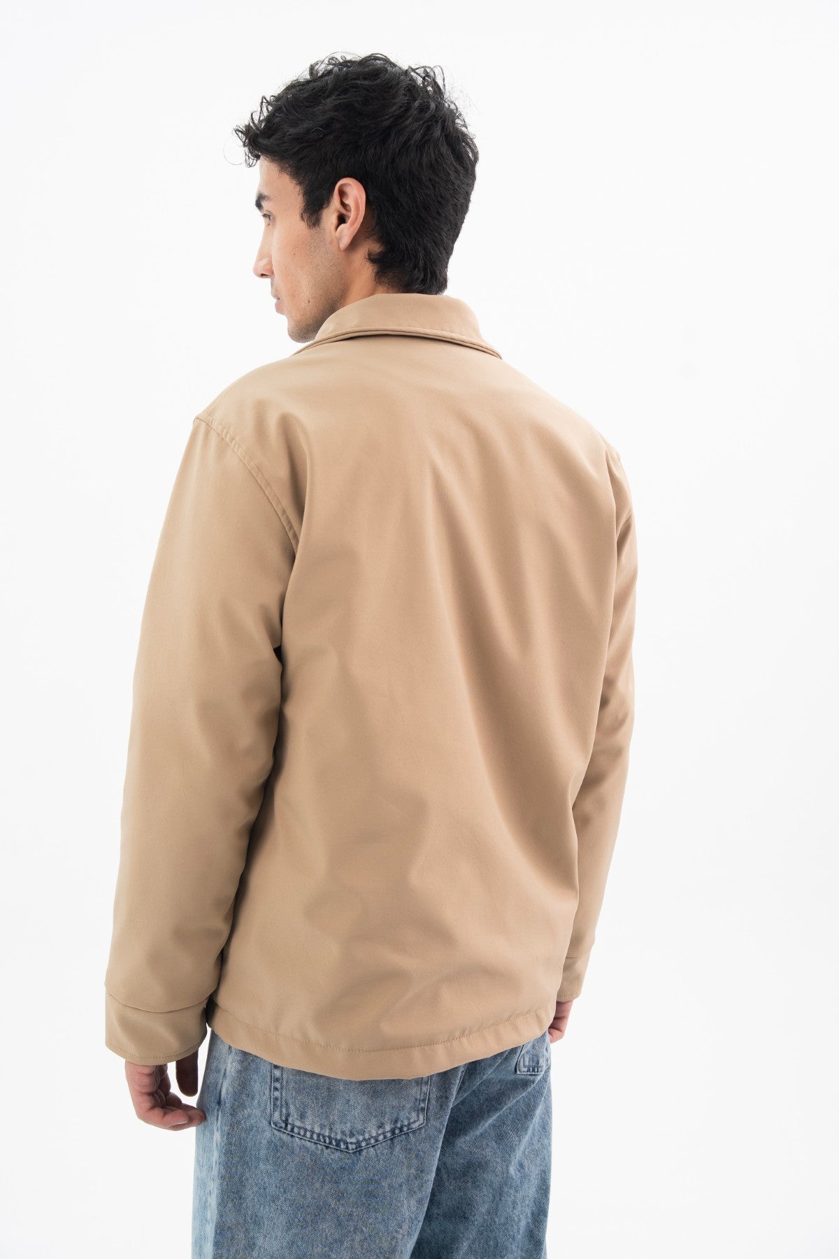Beige Shacket