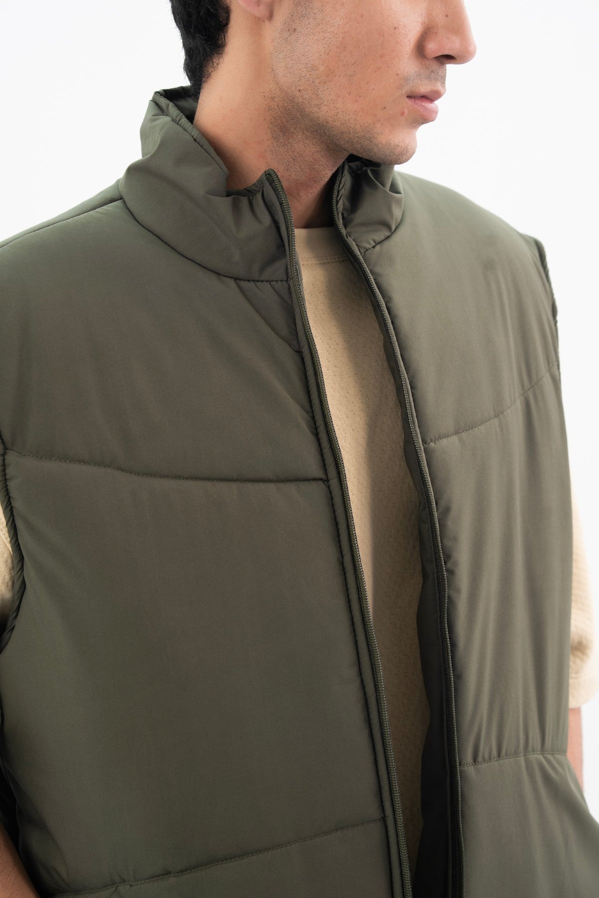 Sleeveless Puffer Jacket