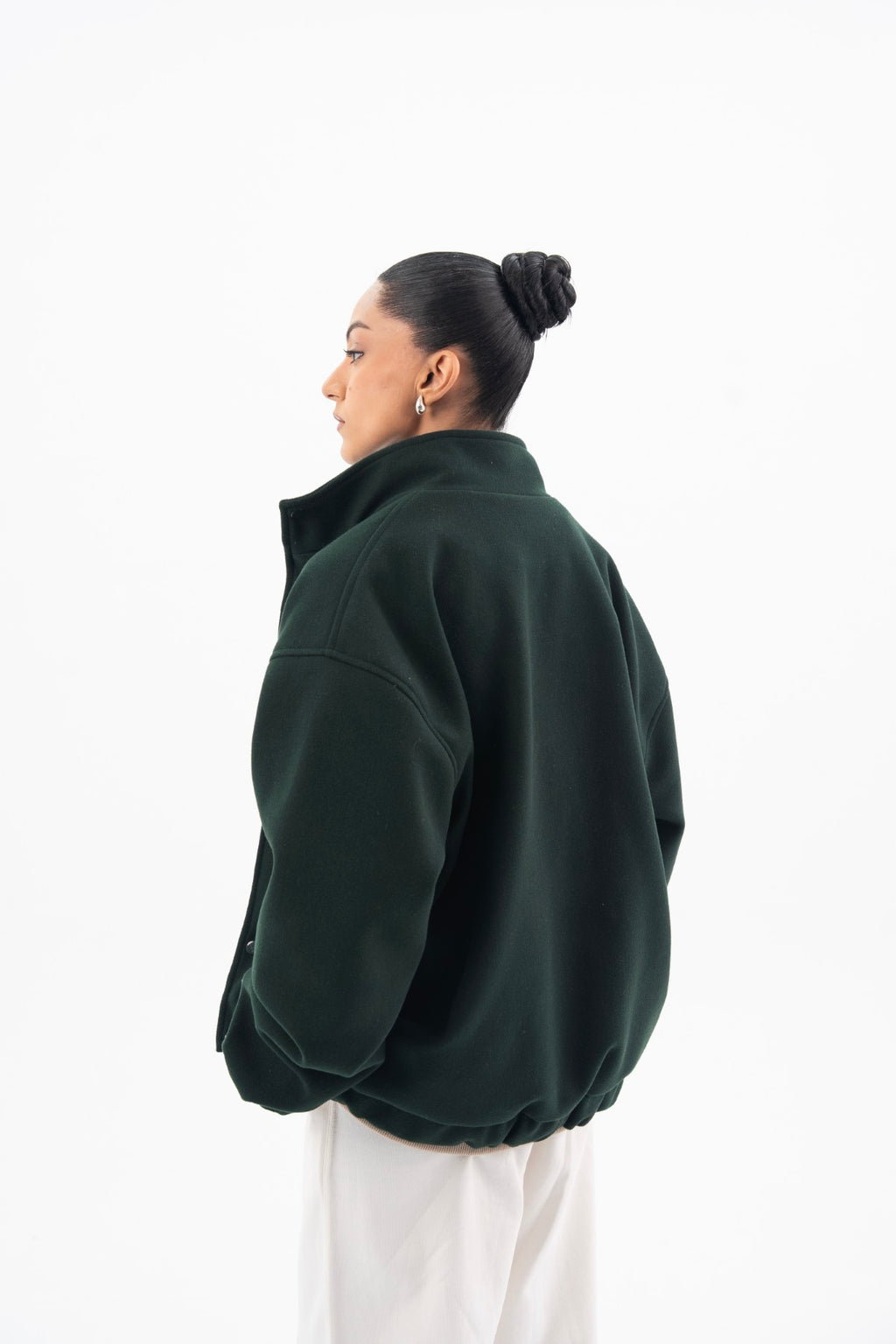 Green Trekking Shacket - Women