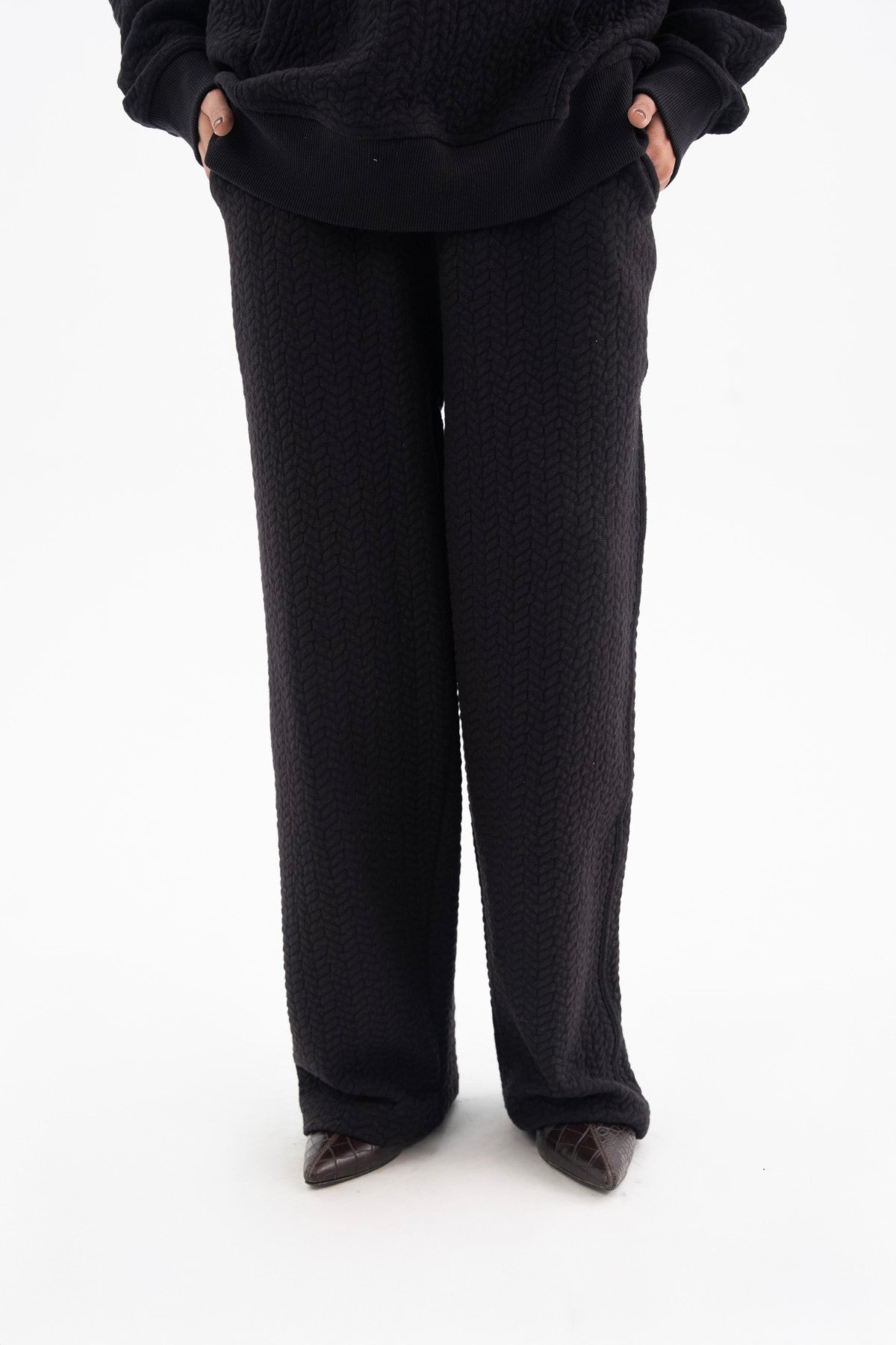 Wide Leg Trousers - Women