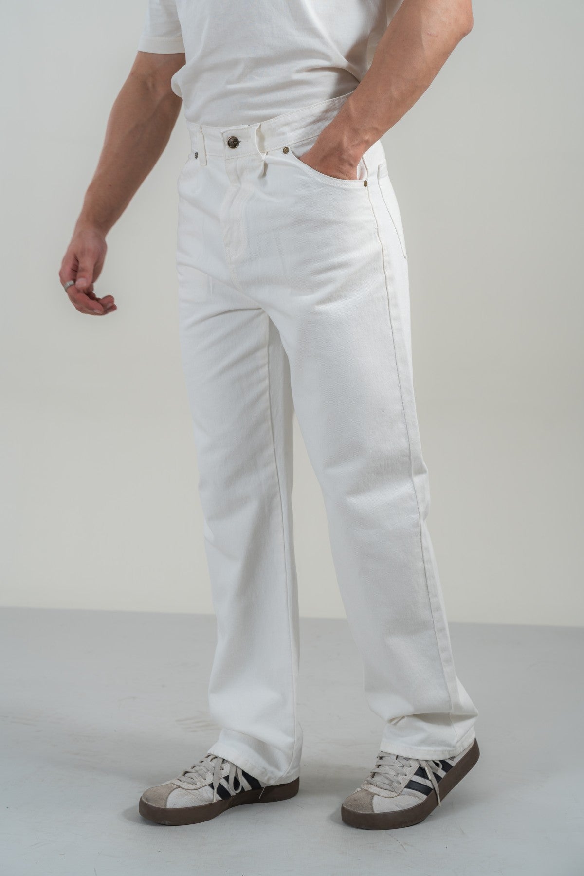White Denim Jeans