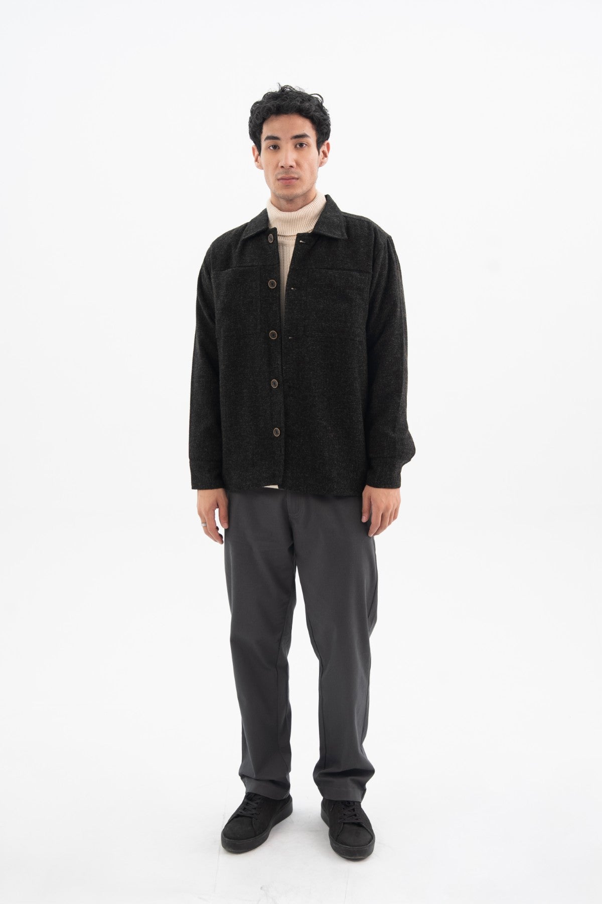 Black Coffee Shacket