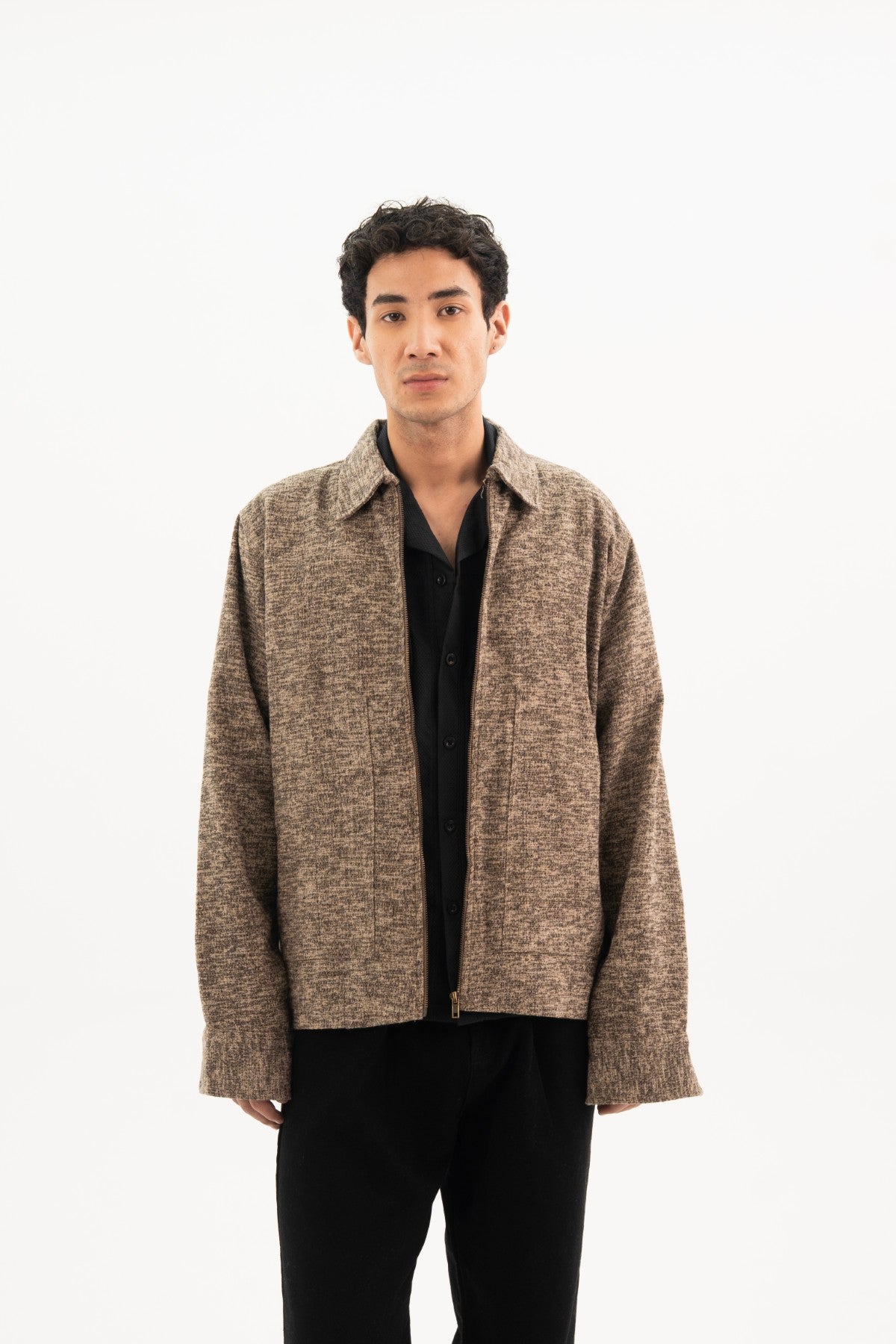 Bronze Brown Shacket Secondary image