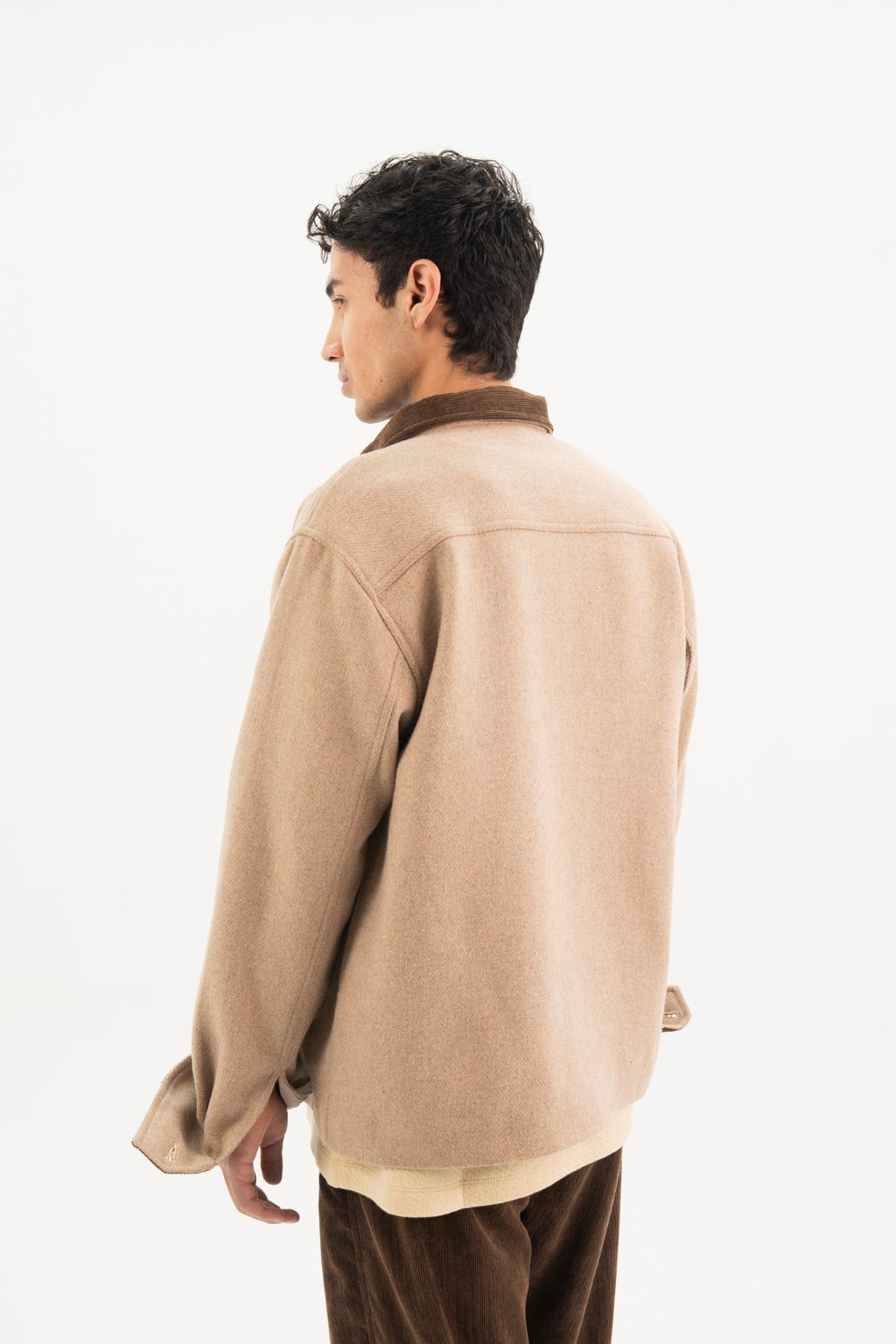 Powder Puff Wool Shacket