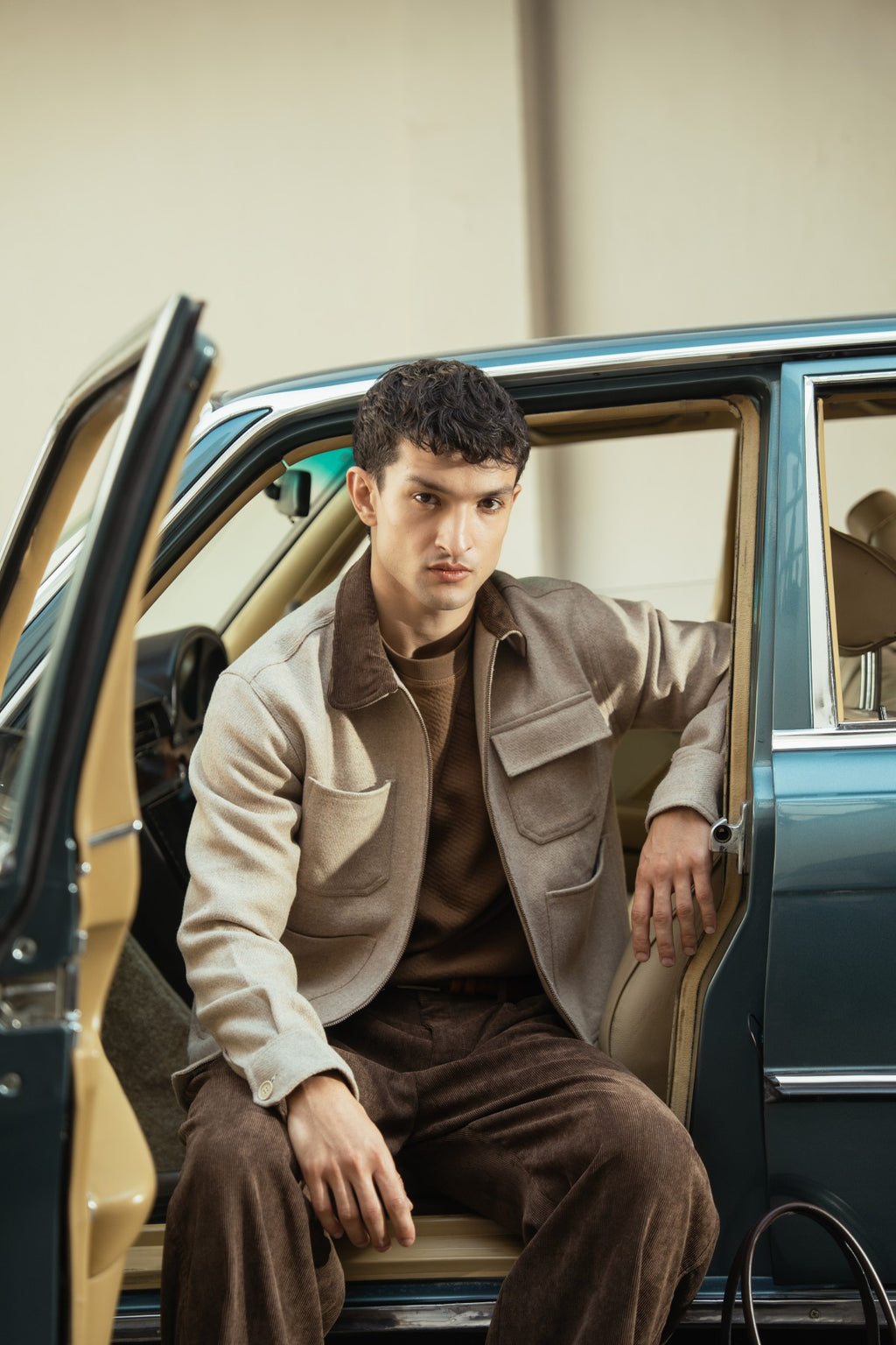 Powder Puff Wool Shacket