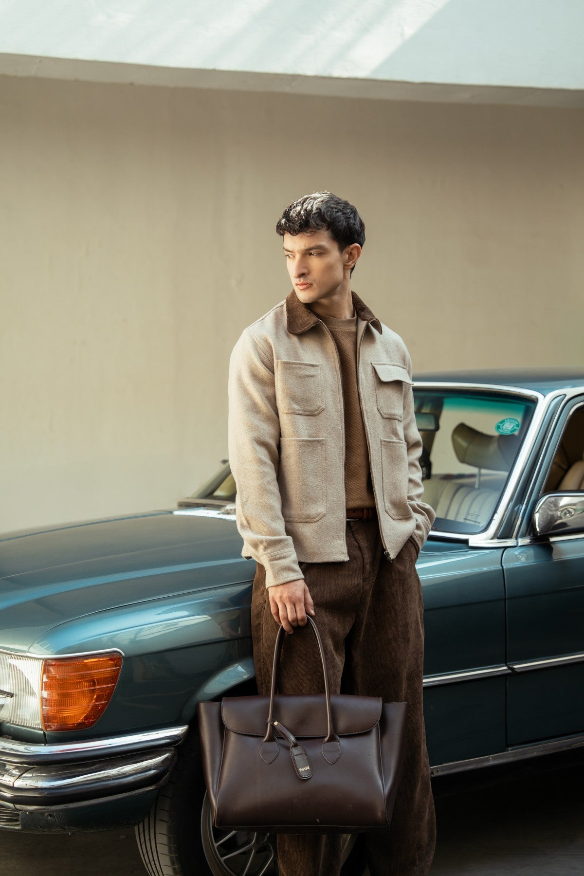 Powder Puff Wool Shacket Main image