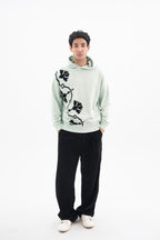 Flock Printed Hoodie
