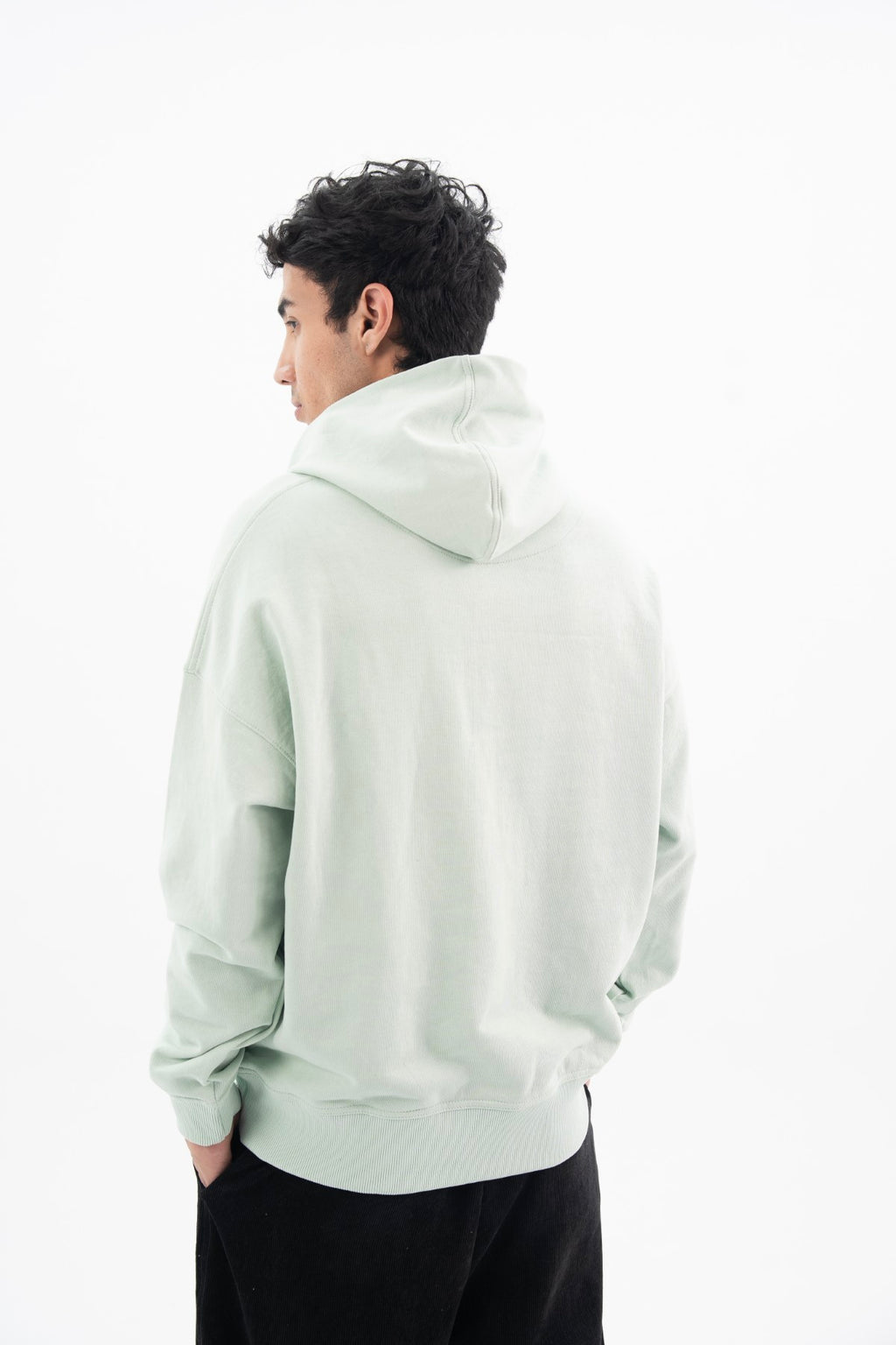 Flock Printed Hoodie