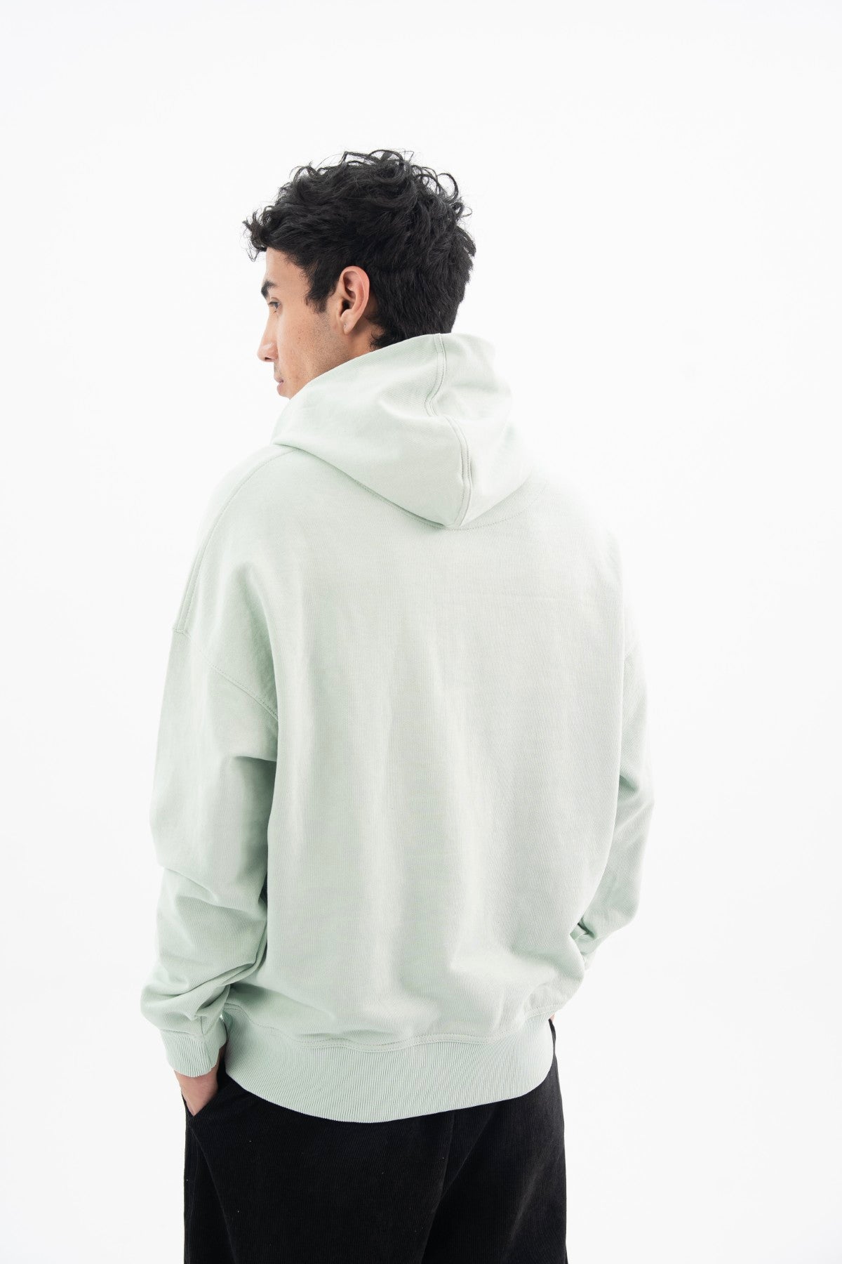 Flock Printed Hoodie