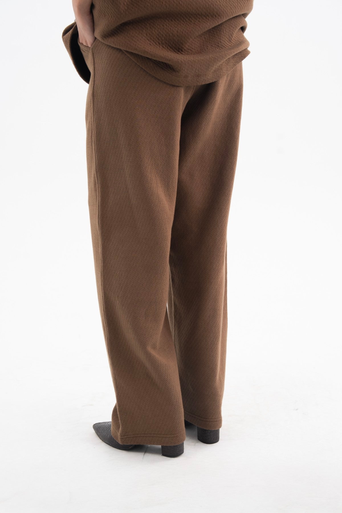 Wide Leg Trousers - Women Secondary image