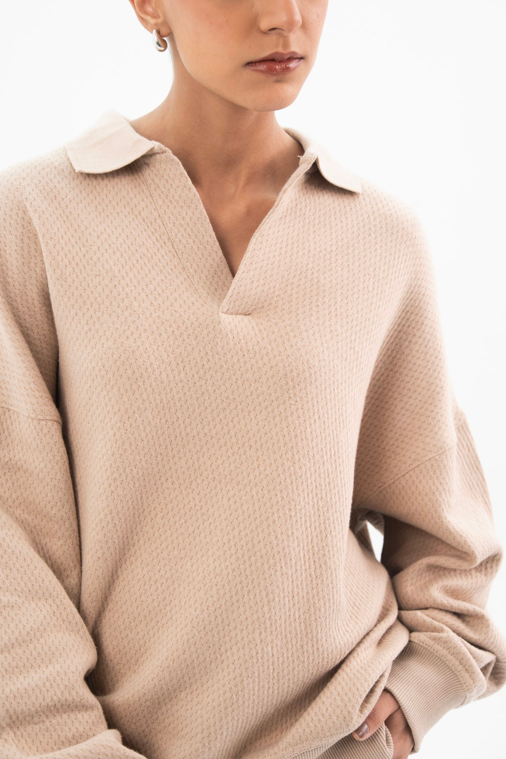 Full Sleeves Polo Shirt - Women