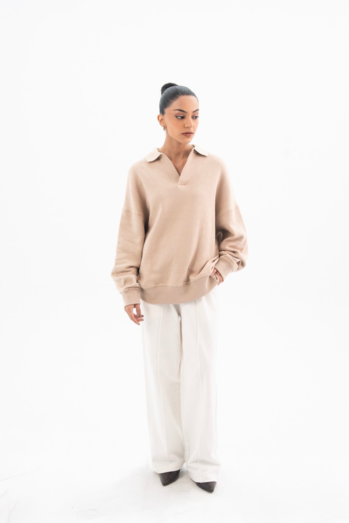 Full Sleeves Polo Shirt - Women