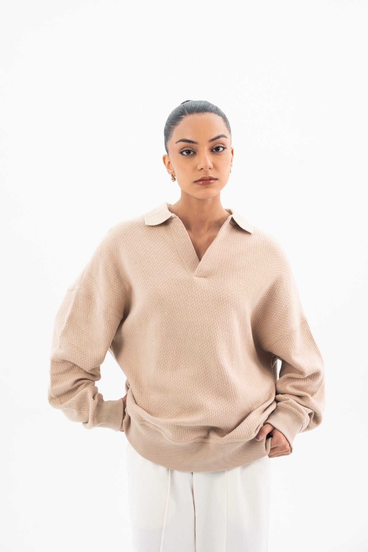 Full Sleeves Polo Shirt - Women Secondary image