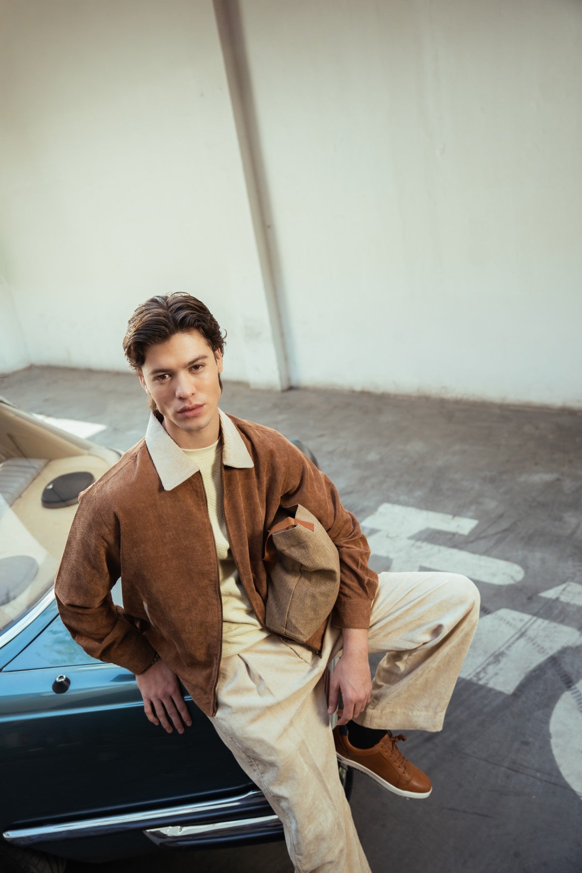 Caramel Brown Shacket Secondary image